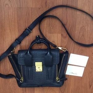 3.1 Phillip Lim Pashli Mini Satchel in Ink